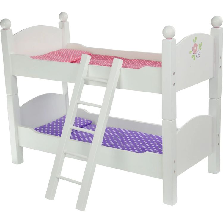 Little-Princess-18-Doll-Double-Bunk-Bed-Grey-Dolls-24650458857559