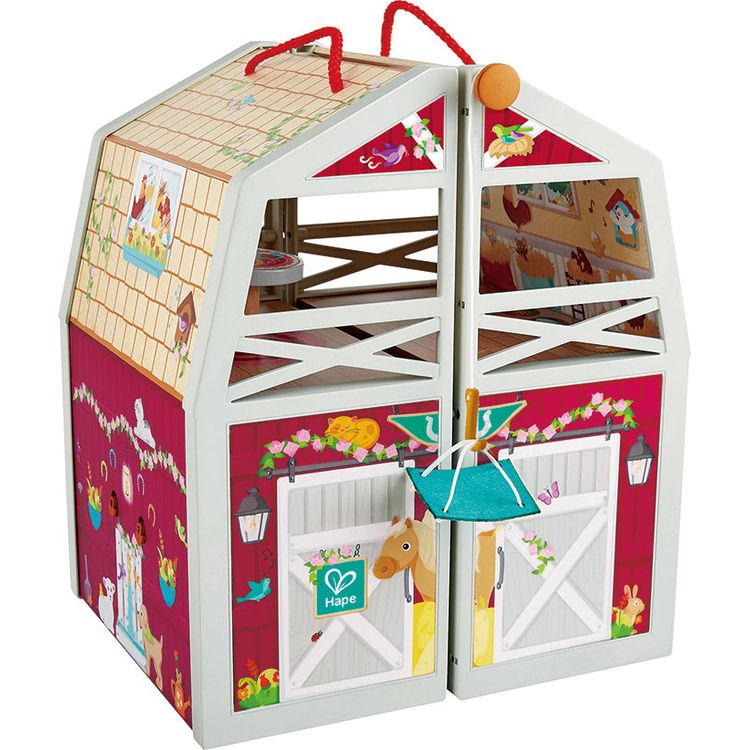 Pony-Ranch-Barn-Stable-Club-Playset-Doll-House-Preschool-25283230957655
